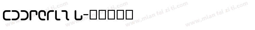 Cooperlt B字体转换